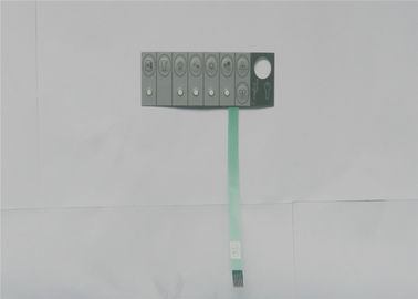 Embedded Thin LED Membrane Switch With OEM Polyester Tactile Metal Dome