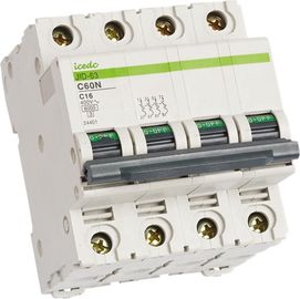 IEC60898 UL Mini Circuit Breaker Reliable 6A 10A 16A , C60N Circuit Breaker