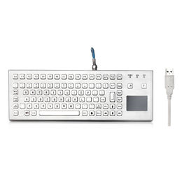IP65 Waterproof Flexible Keyboard With Touchpad , Integrated Touchpad