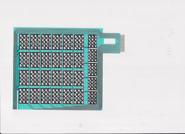 Flexible Printed  Circuit Board  PET circuit and 3M adhesive printing silver and carbon with metal dome