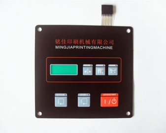 Flexible Touch Panel LED Membrane Switch Keypad For Remote Control