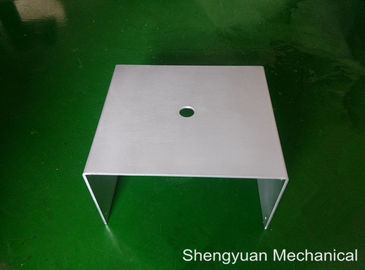Aluminium Alloy Precision Sheet Metal Bending Plate Clear Anodize Box Cover