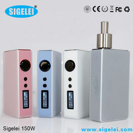 Floating 510 Thread Variable Voltage E Cig 2PCS 18650 Battery Sigelei 150 W