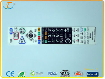 Remote Control Dustproof Membrane Graphic Overlays For Access Control Systems , ISO9001