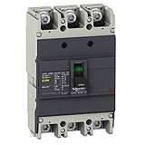 3 / 4 pole EZC250H 3P low voltage  AIR mccb, easypact CIRCUIT power BREAKER(MCCB)