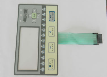 Embossed Customizable Keypad Flexible Membrane Switch With Metal Dome