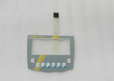 Backlight 3M Adhesive Flexible Membrane Switch Custom With LED window