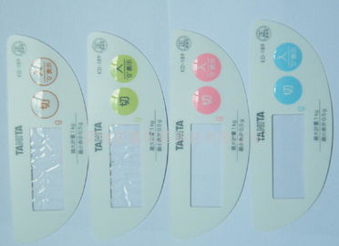 WaterProof PET PC Flexible Membrane Switch High Transmittance IP68 With SGS , Rohs