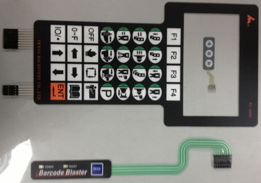 Silver Paste Waterproof Membrane Switch For Medical Equipment Environment Friendly