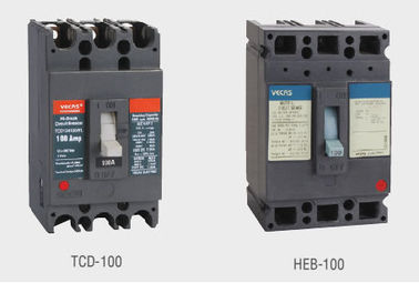 AC380V Molded Case Circuits Breakers , MCCB , 3 Pole, 30A-225A