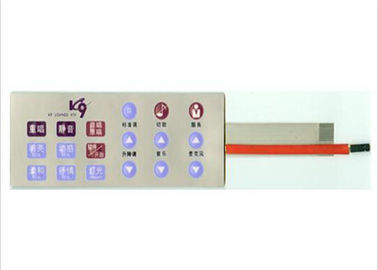 Abrasion Wear PCB Membrane Switch Light Weight With 0V - 30V DC Rated Current