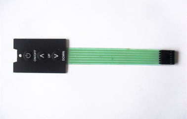 Professional Keypad PCB Membrane Switch And Panel With Flat Cable