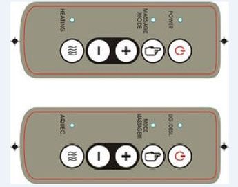 Printing Circuit PET / PC Printed Circuits Board CNC Overlay Keyboard