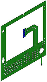 Concave-convex PCB Flexible Membrane Switch Moisture Proof Control Feel Smooth