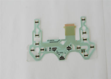 Glossy Waterproof Flexible Membrane Switch With Metal Dome 35V DC