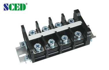 PCB Barrier Terminal Block Connector For Switch , Power Supply 26.00mm , 600V 101A