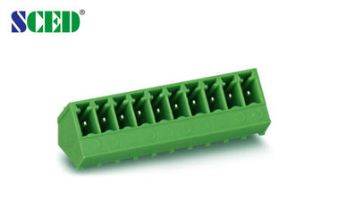 Male Sockets Plug In Terminal Blocks , Pitch 3.81mm, 300V 8A , 2P - 22P