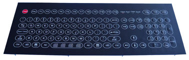 Compact IP65 waterproof Industrial Membrane Keyboard / washable computer keyboard