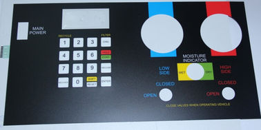 Custom PC Waterproof Membrane Switch Keypads touch panel sticker