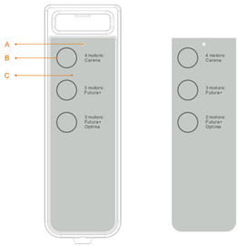 Waterproof Gloss PC Embossed Membrane Switch Graphic Overlay For Apparatuses