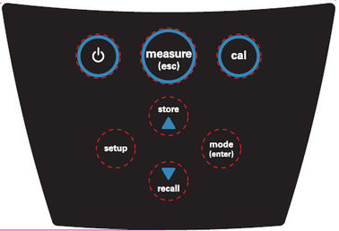 Waterproof Backlit Membrane Switch 3M467 / 3M468 for Medical Equipment