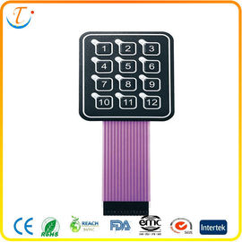 one layer transparent capacitive touch key touch button for electronic membrane switch