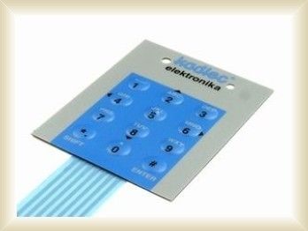 LED Backlit Membrane Switch 