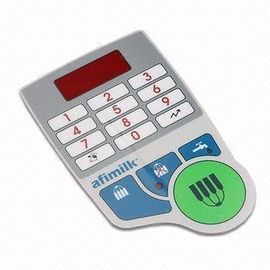 Clear / Tinted LCD Window Tactile Membrane Switch For Telecommunications Apparatus