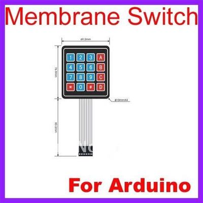 PET Tactile Dome Membrane Switch Panel For Automatic Control Equipment