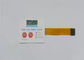 Flexible PCB LED Single Membrane Switch , Custom Push Button PVC Membrane Overlay