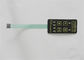 Poly Dome Push Button Single Color Leds Membrane Switch 0.9 mm / 7 pin