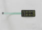 Poly Dome Push Button Single Color Leds Membrane Switch 0.9 mm / 7 pin