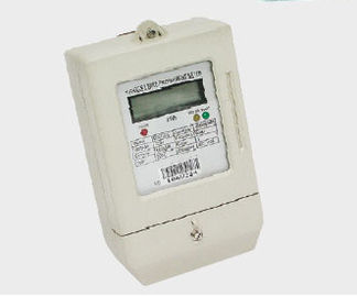 Class 2.0 plastic , glass Electronic Watt-hour Meter / watt hour meters with LED display DEM012