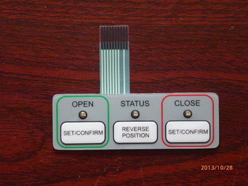 Professional membrane switch panel sticker , membrane touch switch keypad
