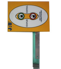 PET Membrane Switch Panel , Tactile Dome Switch For Industrial