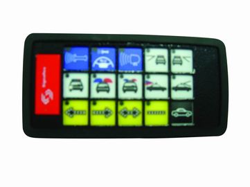 Backlit LED Membrane Switch Panel Waterproof For Home