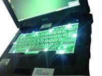 Backlit LED Membrane Switch Panel Waterproof For Home