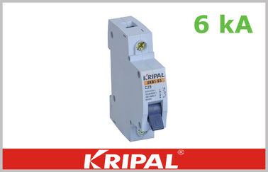 4.5KA 6KA Miniature Circuit Breaker 1 Pole 2 Pole 3 Pole 4 Pole 25A MCB