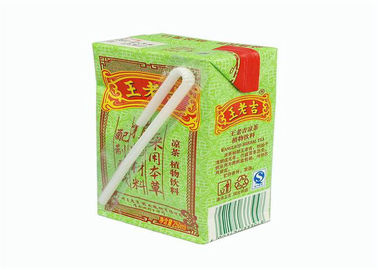 High Speed Beverage Filling Line / Aseptic Brick Carton Filling Machine for Fruit Juice or Tea