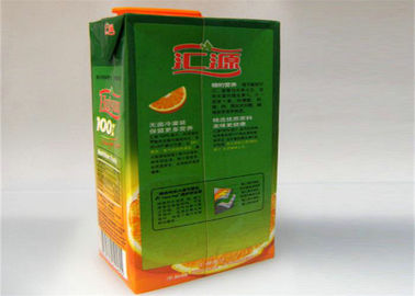 High Speed Beverage Filling Line / Aseptic Brick Carton Filling Machine for Fruit Juice or Tea