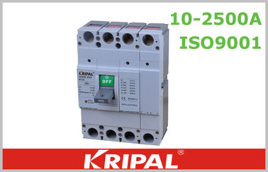 350A Small Molded Case Circuit Breaker 4 Pole MCCB with Motor Distribution