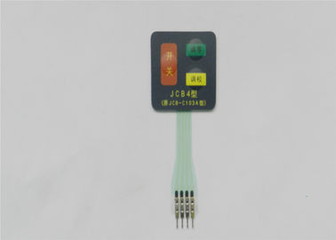 Flexible LED Tactile PCB Membrane Switch With Green Oil Printed