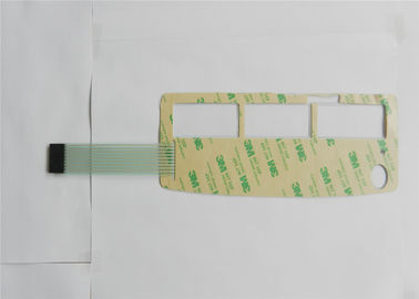 PET Snap Push Button PCB Membrane Switch With Adhesive DT 6100
