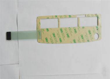 PET Snap Push Button PCB Membrane Switch With Adhesive DT 6100