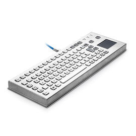 IP65 Waterproof Flexible Keyboard With Touchpad , Integrated Touchpad