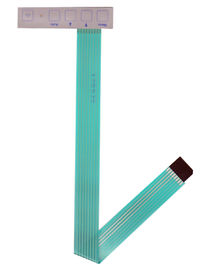 Flexible Printed  Circuit Board  PET circuit and 3M adhesive printing silver and carbon with metal dome