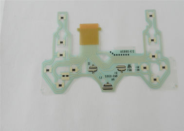 Glossy Waterproof Flexible Membrane Switch With Metal Dome 35V DC