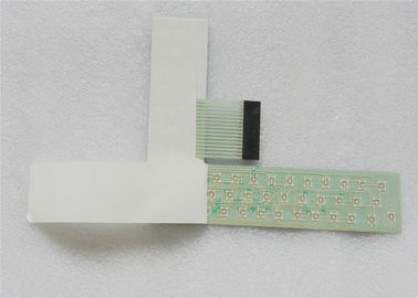 Professional Push Button Flexible Membrane Switch With LED OEM / ODM