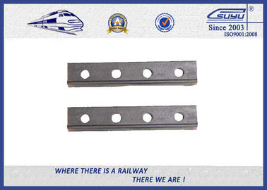 Standard UIC54 Rail Metal Fish Plate For Railway Fastener / Joggled Fish Plate