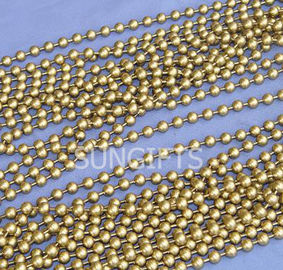 Fashion metal nickel plated rice chain with custom size